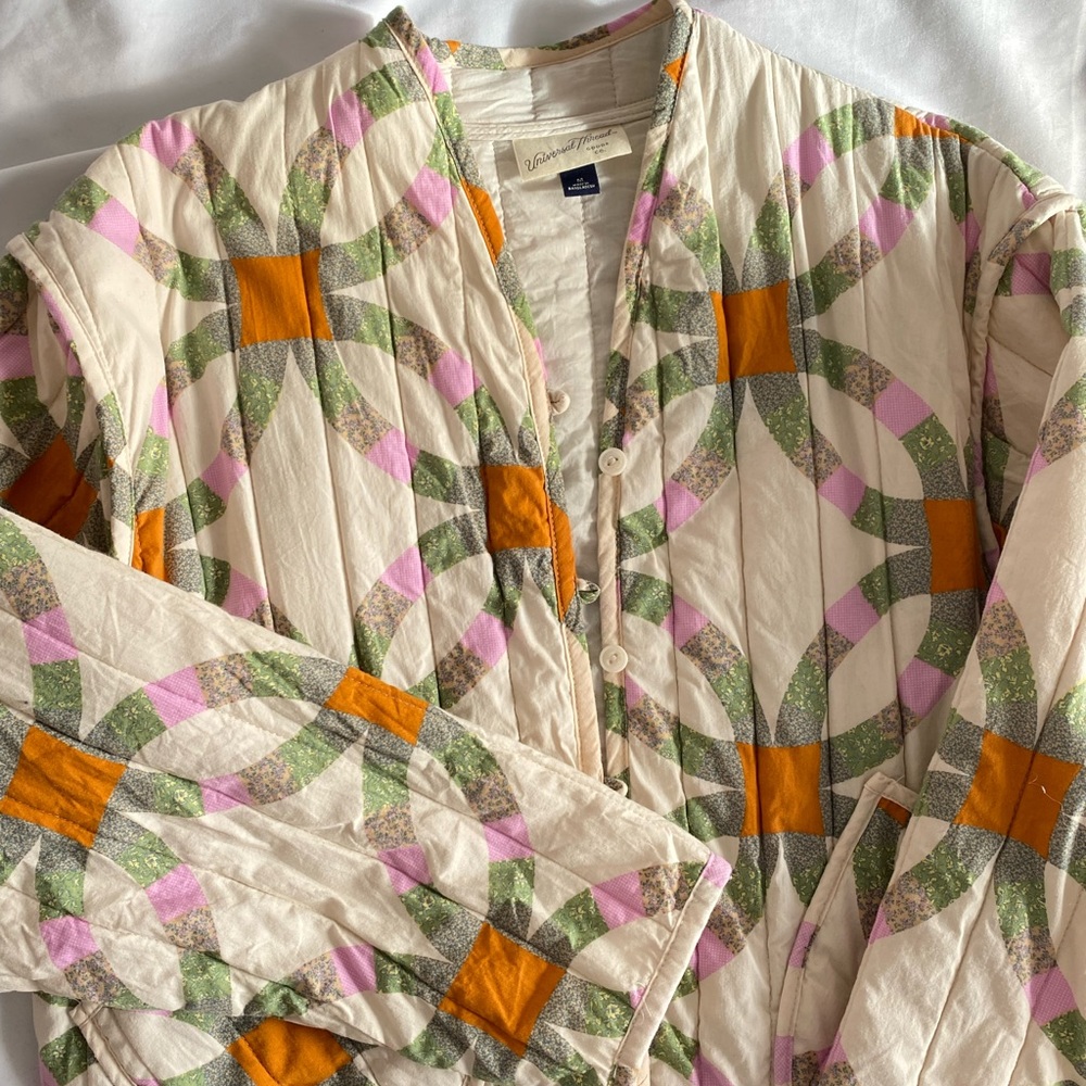 Printed Quilt Jacket